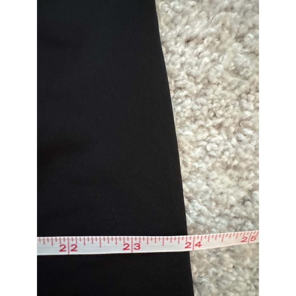 Michael Kors Blouse Womens 2X Black Excellent Grommet Scallop Hem Long Sleeve - Picture 9 of 10